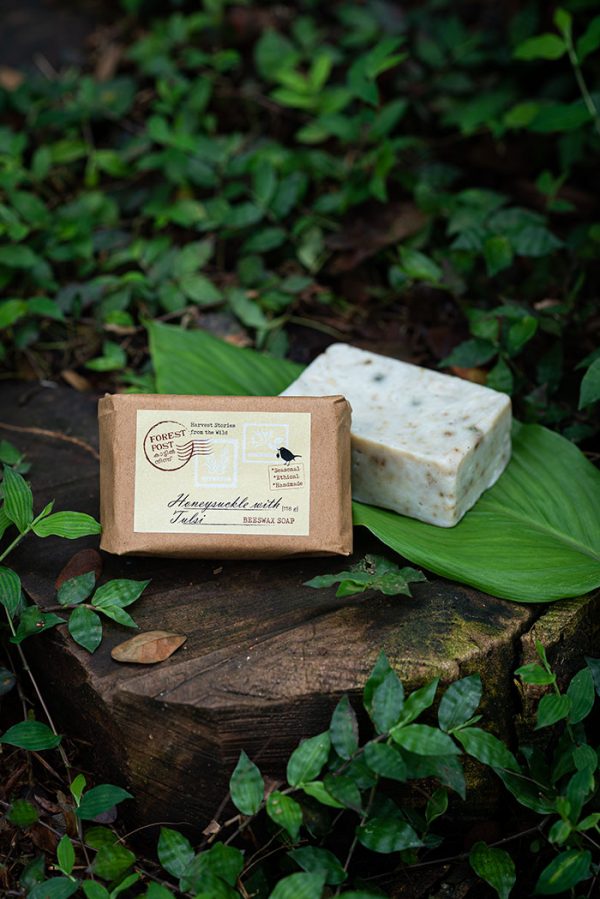 Honeysuckle with Tulsi Beeswax Soap