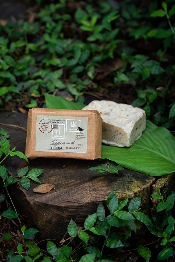 Vetiver with Hemp Beeswax Soap