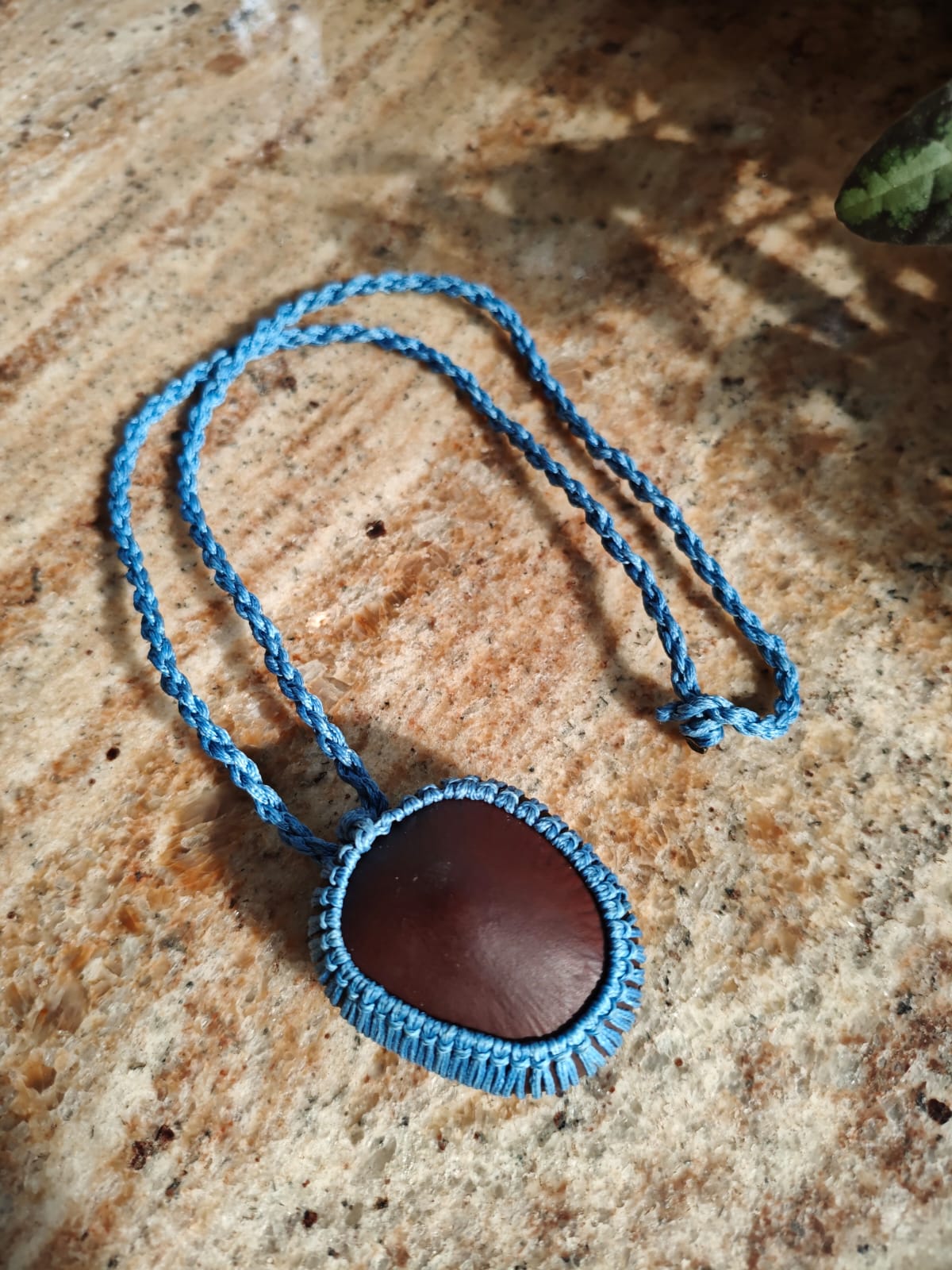 Macramé Seabean Basic Blue
