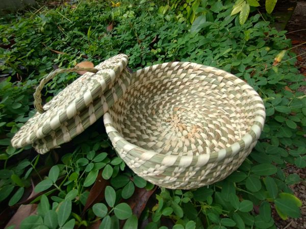 Sabai Grass Basket (lidded)