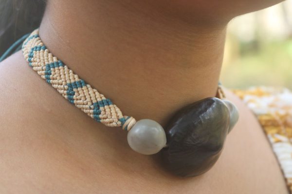 Macramé Seabean Choker