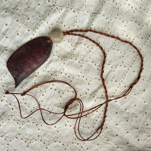Sappan Pod (Pathimukham) Neckpiece with Cassia seed