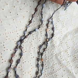 Tear Grass Necklace Layered