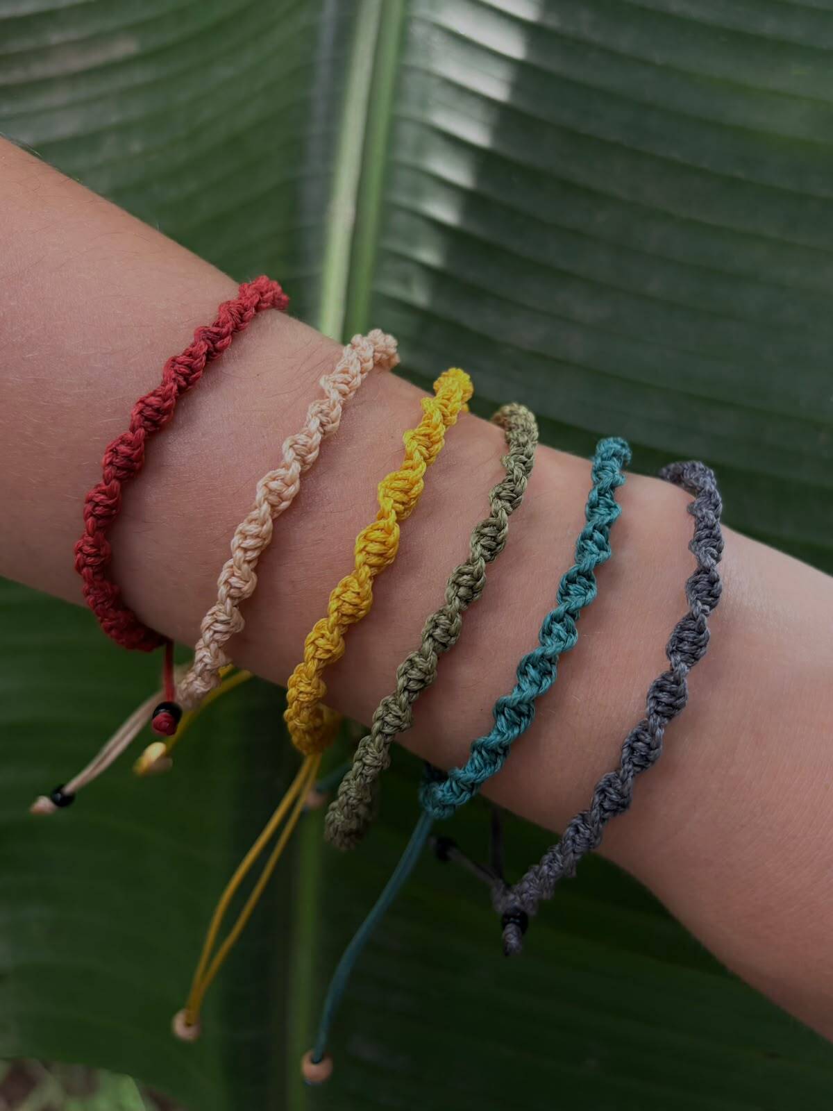 Macramé Spiral-Knot Bracelet - Image 2