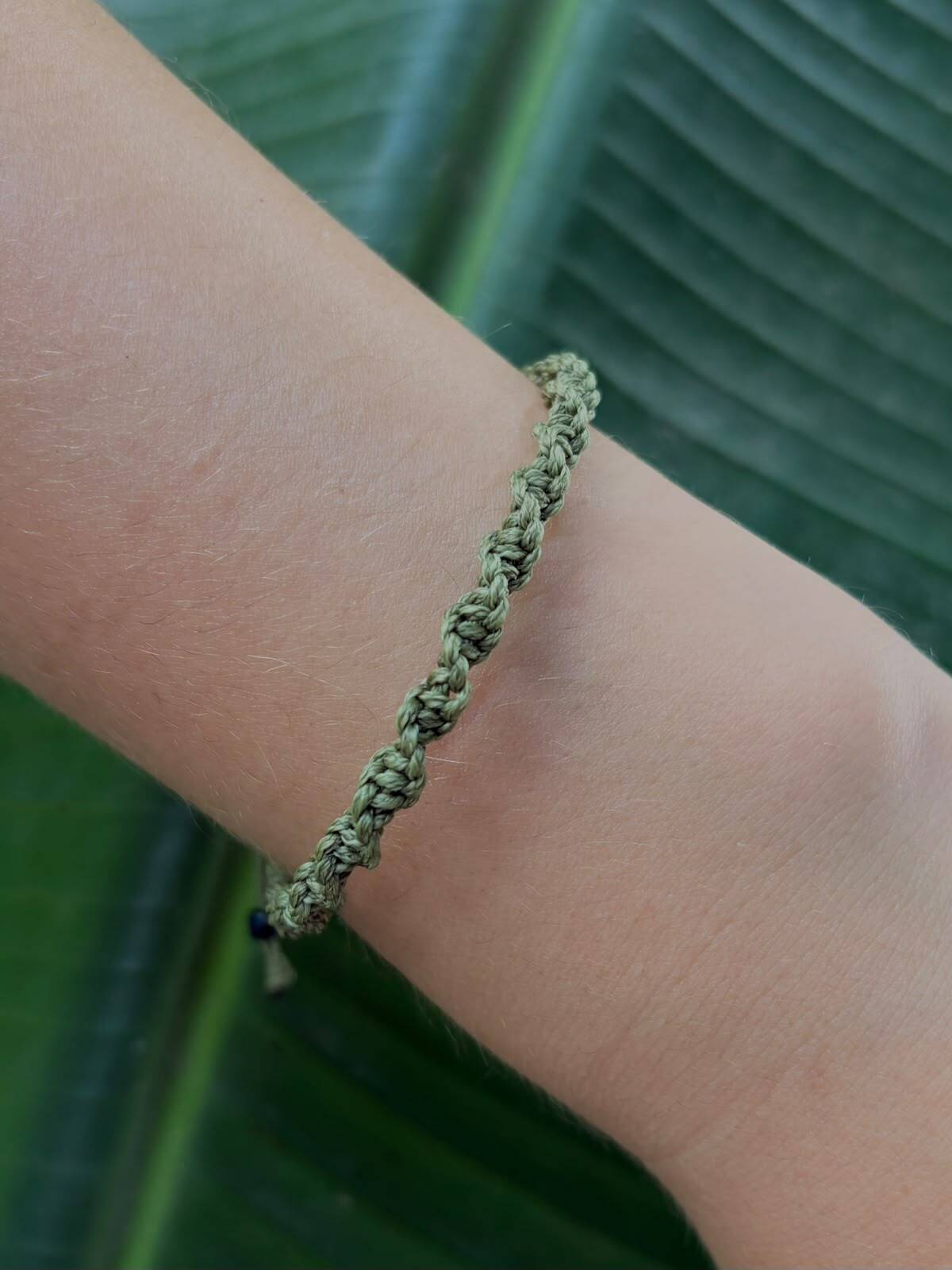 Macramé Spiral-Knot Bracelet - Image 3