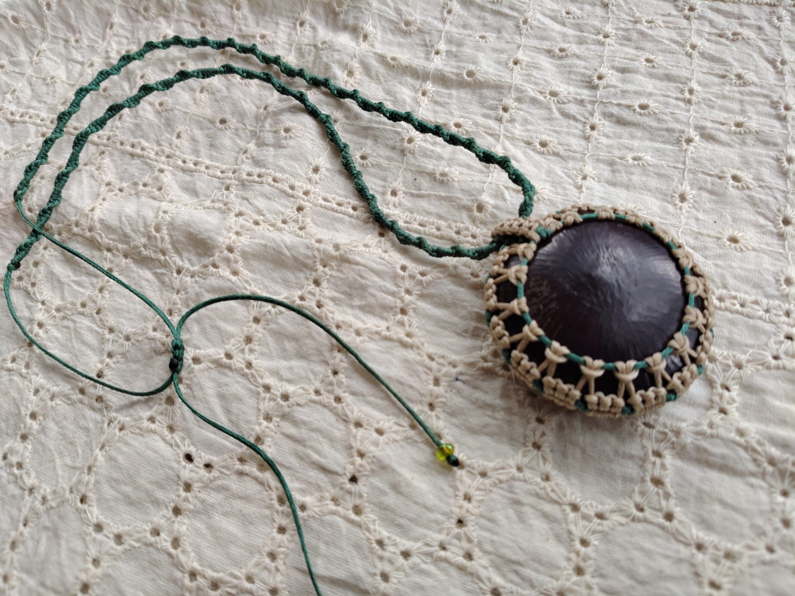 Rotundous Seabean Necklace