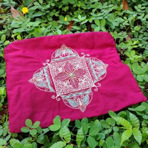 Aari Embroidery Purse (14" x 11")