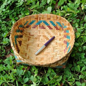 Bamboo Basket (11" x 3")